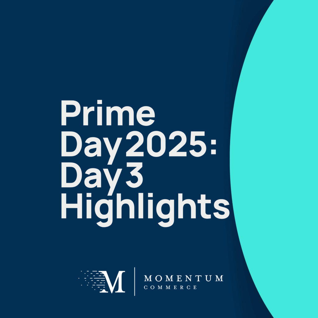 Prime Day 2025 Day 3 Sales Surge 165% — Momentum Commerce Data Points to YoY Growth Ahead